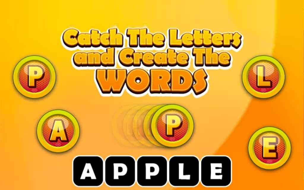 Catch The Letters and Create The Words logo