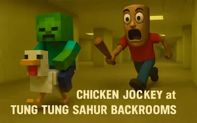 Chicken Jockey at Tung Tung Sahur Backrooms logo