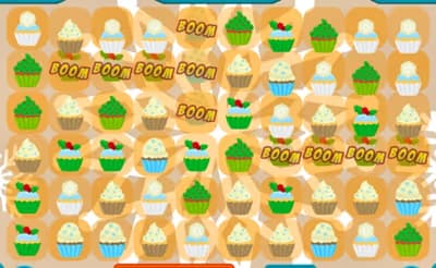 Christmas Cupcake Match 3 logo