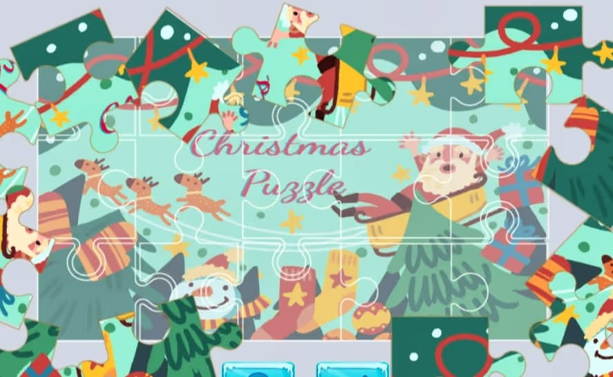 Christmas Puzzle Game logo