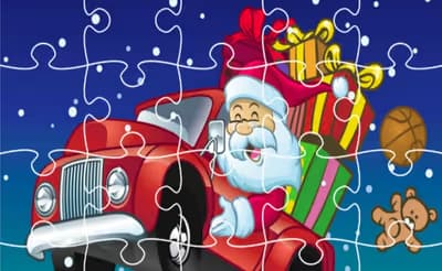 Christmas Truck Jigsaw logo
