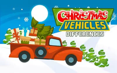 Christmas Vehicles Differences logo
