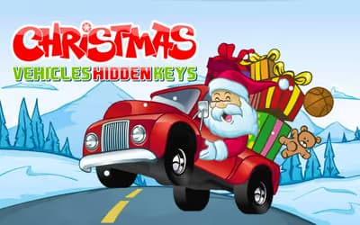 Christmas Vehicles Hidden Keys logo