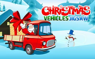 Christmas Vehicles Jigsaw logo
