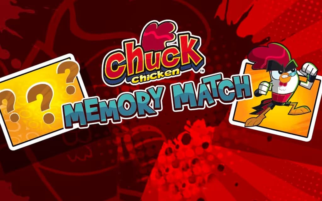 Chuck Chicken - Memory Match logo