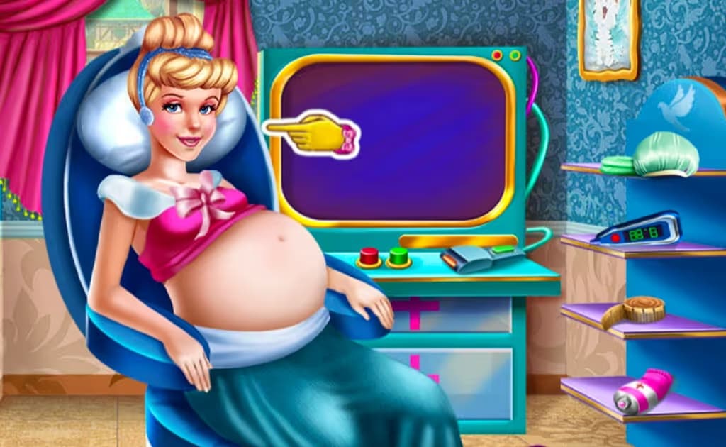 Cinderella Pregnant Check-Up logo