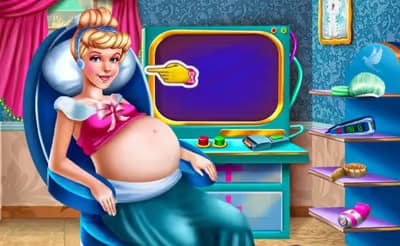 Cinderella Pregnant Check-Up logo