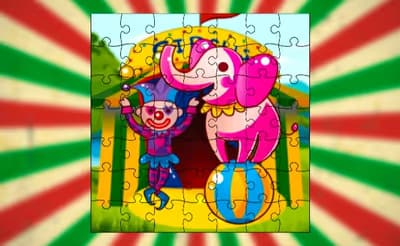 Circus Jigsaw Puzzle logo