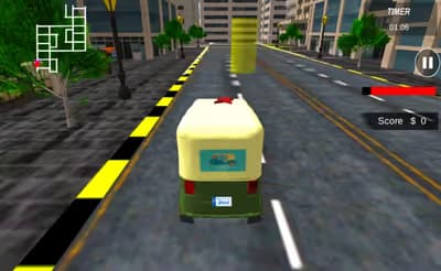 City Tuk Tuk Rickshaw logo