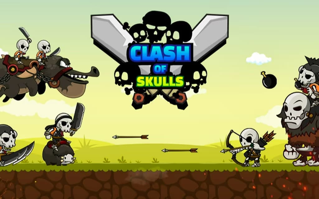 Clash of Skulls logo