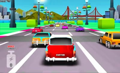 Classic 1990 Racing 3D logo