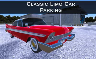Classic Limo Car Parking logo