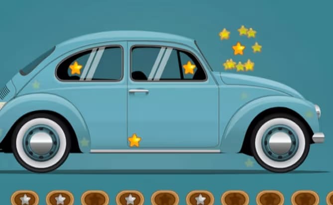 Classic Old And New Cars Hidden logo