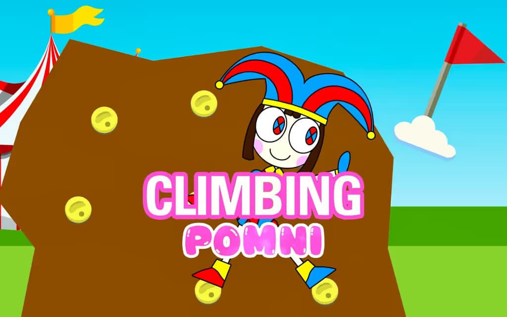 Climbing Pomni logo