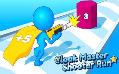 Cloak Master Shooter Run logo
