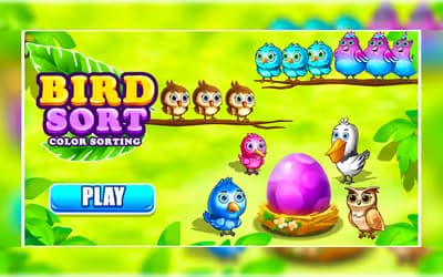 Bird Sort Color Sorting logo