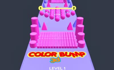Color Bump 3D logo