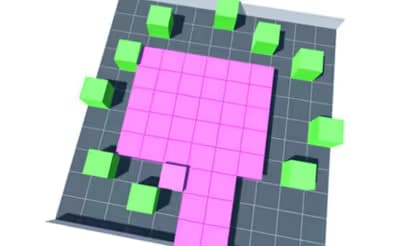 Color Fill 3D logo