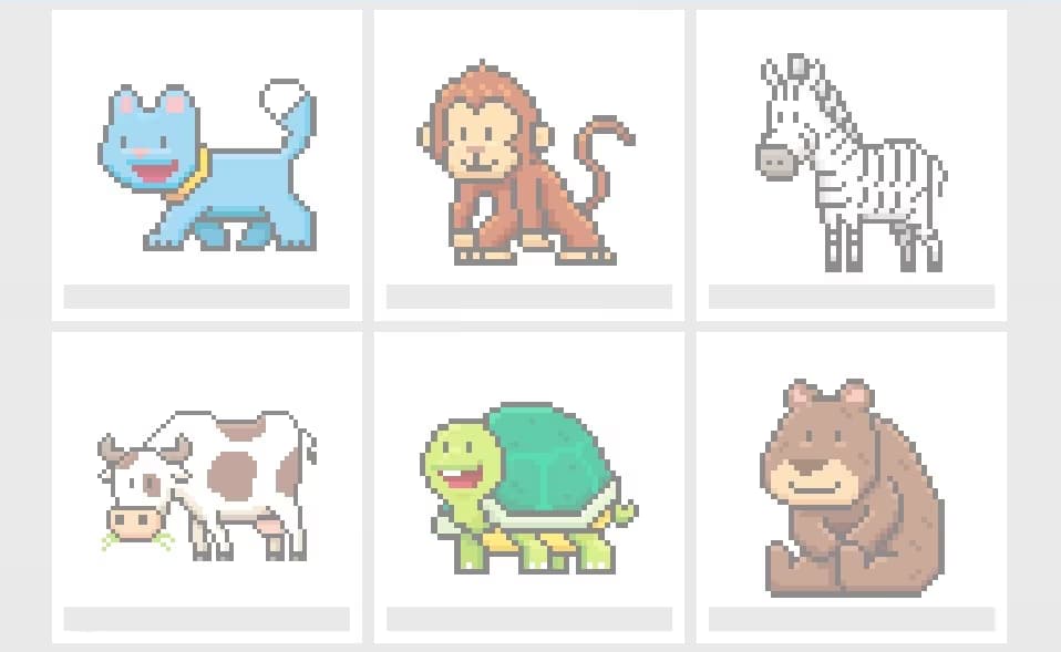 Color Pixel Art Classic logo