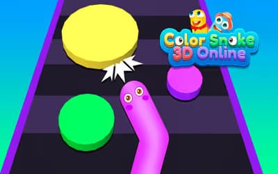 Color Snake 3D Online logo
