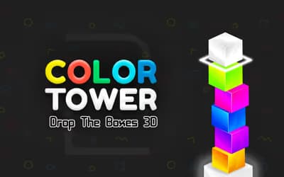 Color Tower 2 - Drop The Boxes 3D logo