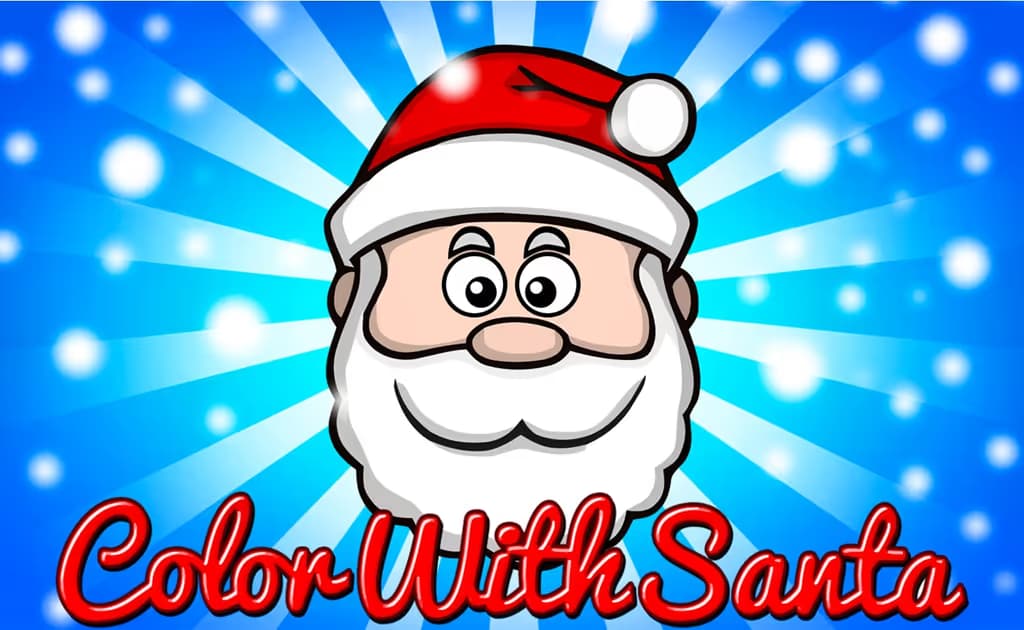Color with Santa logo