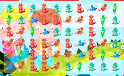 Colorful Dragons Match 3 logo