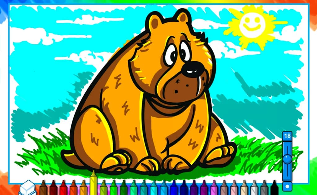 Coloring Book: Animals logo