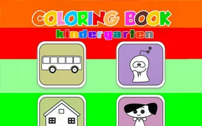 Coloring Book Kindergarten logo