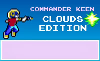Commander Keen the Return Clouds Edition logo
