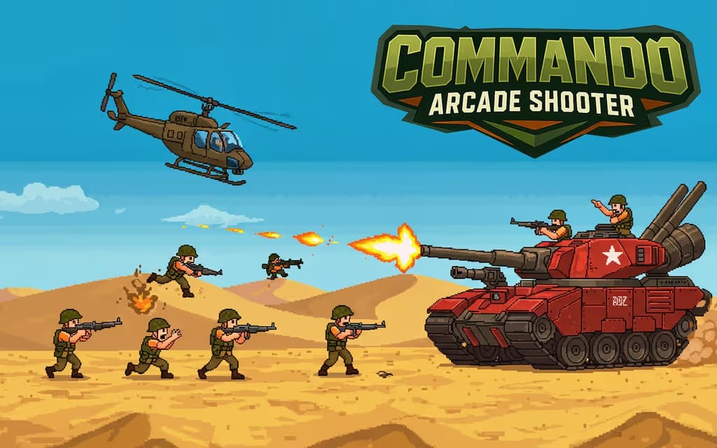 Commando Arcade Shooter logo