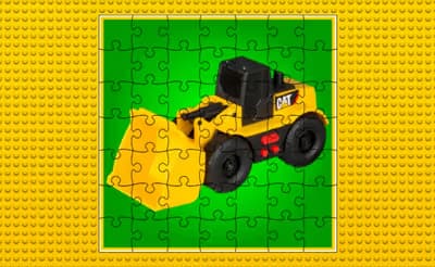 Construction Vehicles Toys Puzzle logo