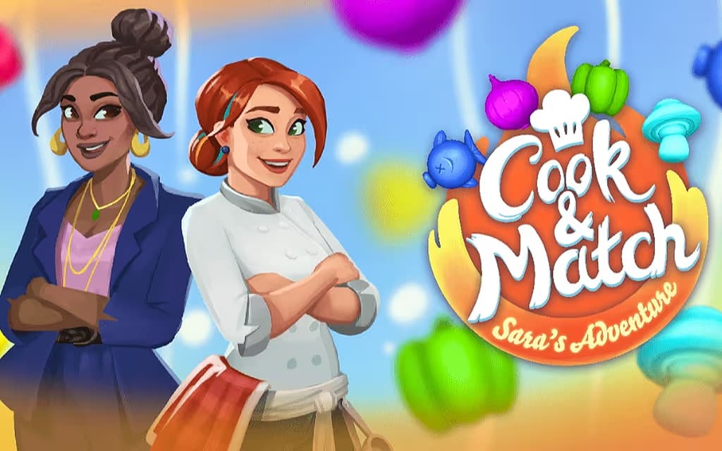 Cook & Match: Sara's Adventure logo