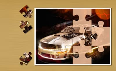 Cool Cars Jigsaw Puzzle logo