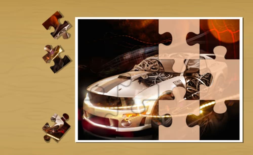 Cool Cars Jigsaw Puzzle logo