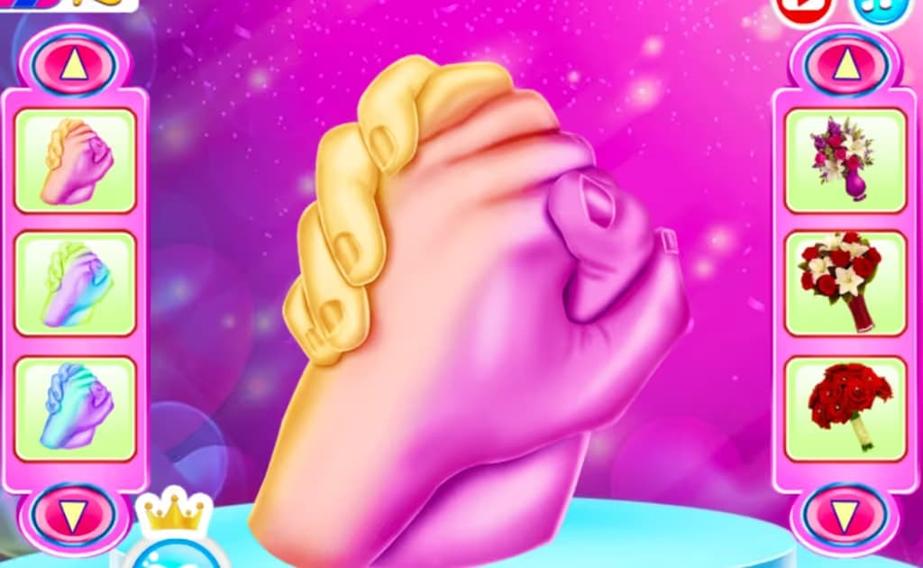 Couple's Hand Casting logo