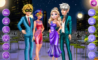 Couples New Year Party logo