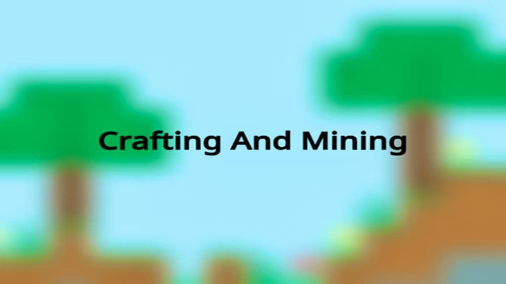 Crafting And Mining logo