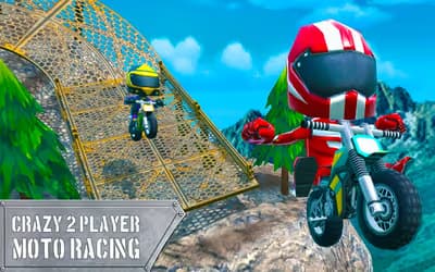 Crazy 2 Player Moto Racing logo