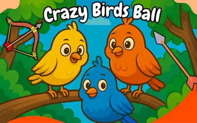 Crazy Birds Ball logo