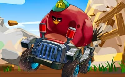 Crazy Birds Kart Hidden Stars logo
