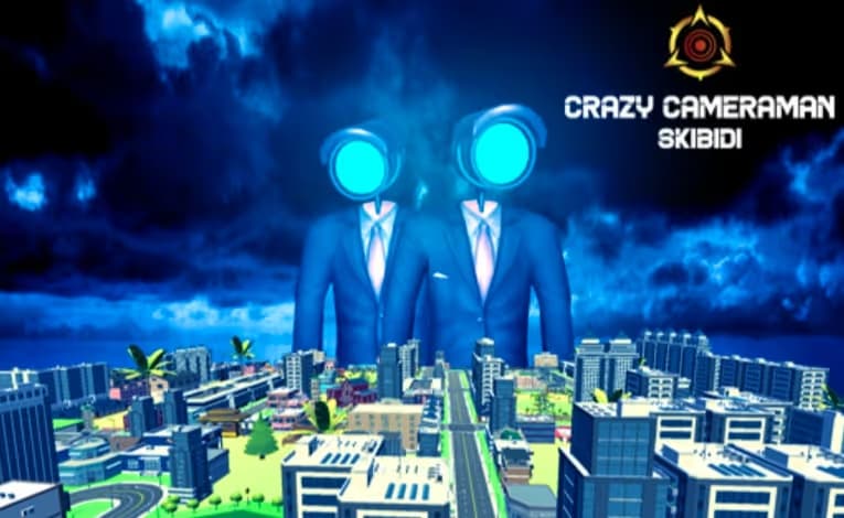 Crazy Cameraman Skibidi logo