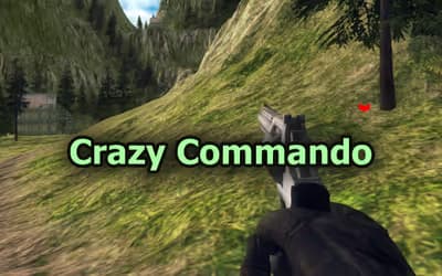 Crazy Commando logo