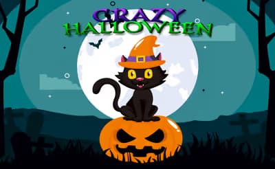 Crazy Halloween logo