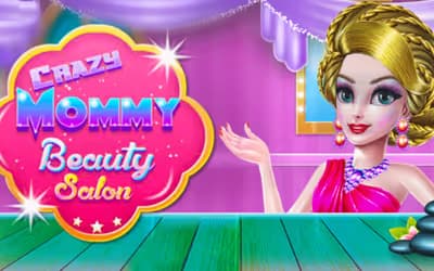 Crazy Mommy Beauty Salon logo