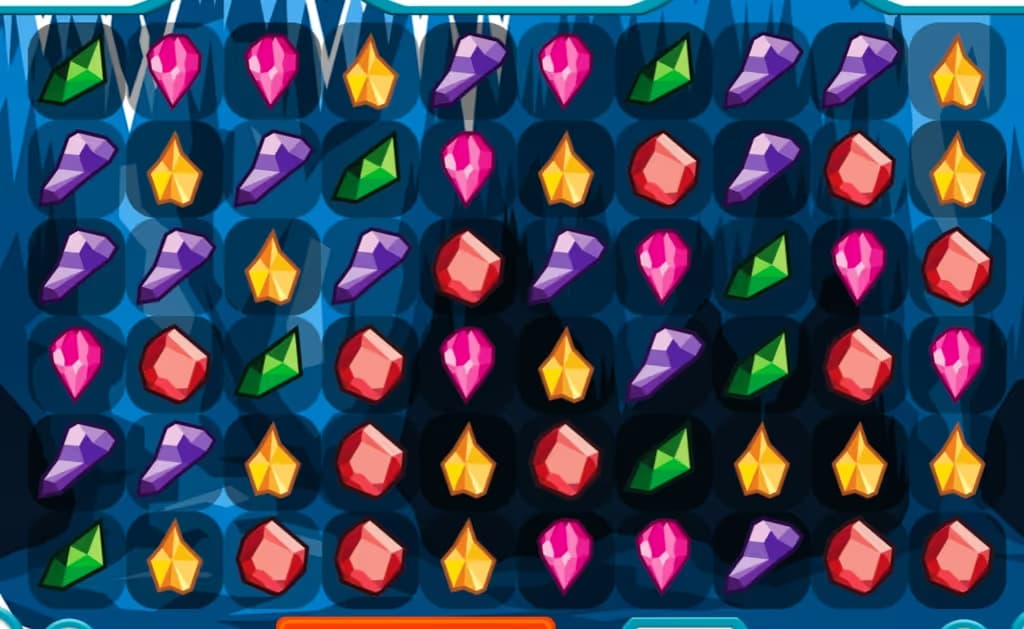 Crystal Cave Match 3 logo