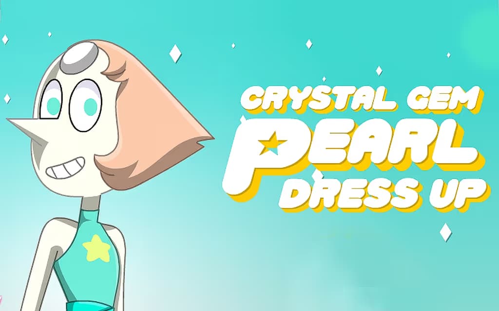 Crystal Gem Pearl Dress Up logo