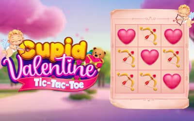 Cupid Valentine Tic Tac Toe logo