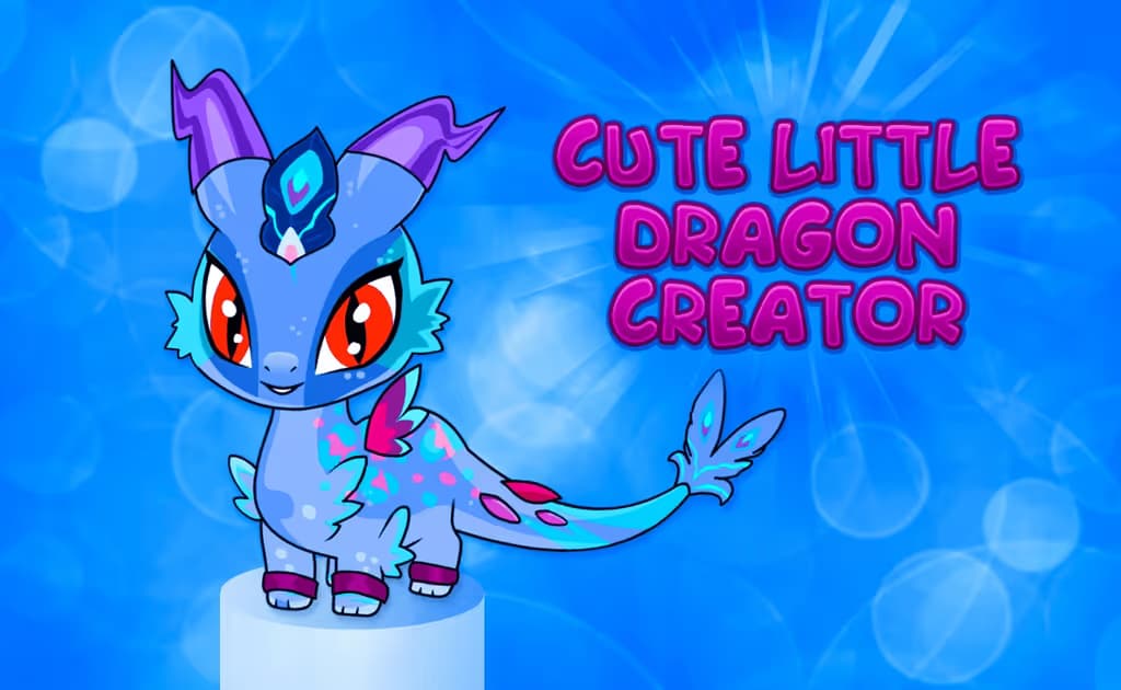 Cute Little Dragon Creator logo