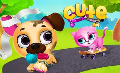Cute Pet Friends logo